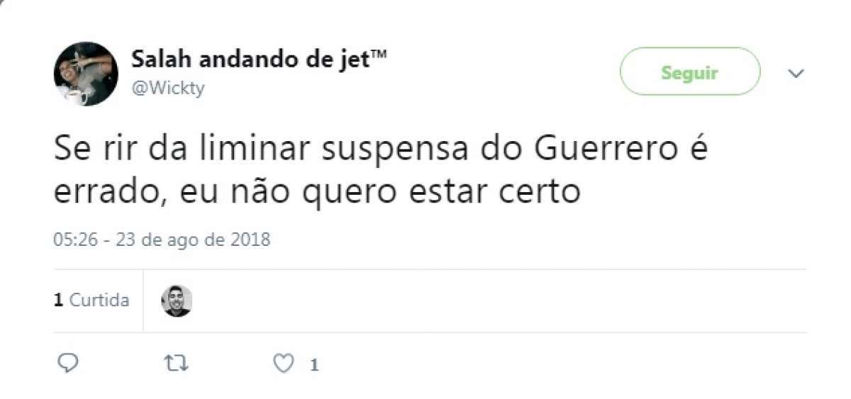 Peruano Paolo Guerrero fica fora dos gramados até abril de 2019