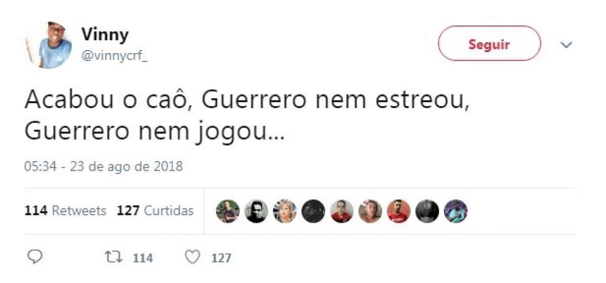 Peruano Paolo Guerrero fica fora dos gramados até abril de 2019