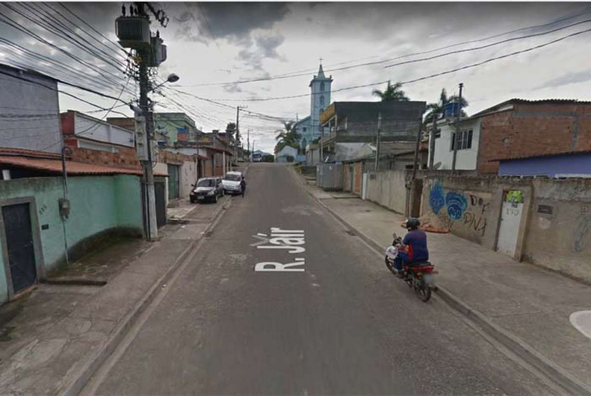 Rua Jair, em Queimados - Reprodução Google Street View