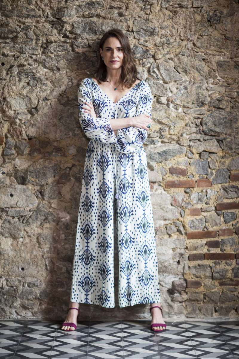 CADERNO D - Moda com a atriz Silvia Pfeiffer. Rj, 27 de agosto.