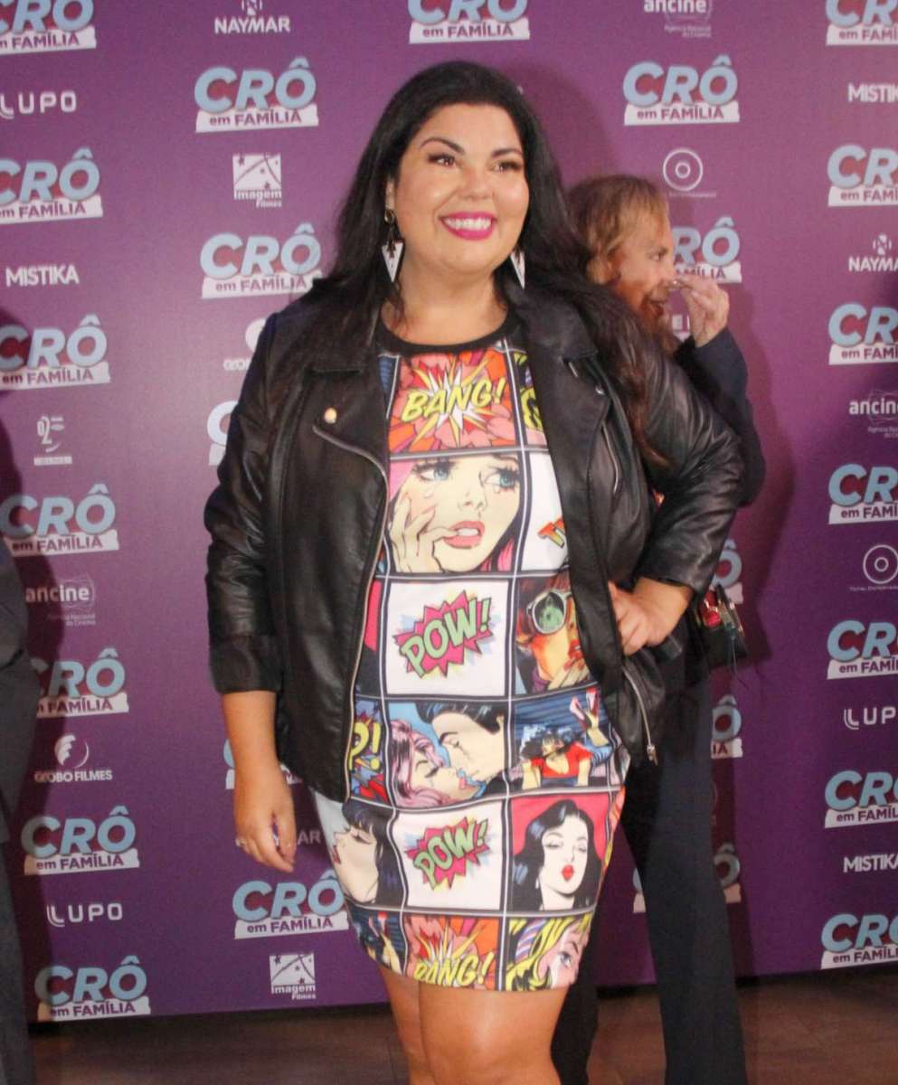27/08/2018 - AGÊNCIA DE NOTîCIAS - PARCEIRO - Adriana Birolli, na pré estreia do filme 