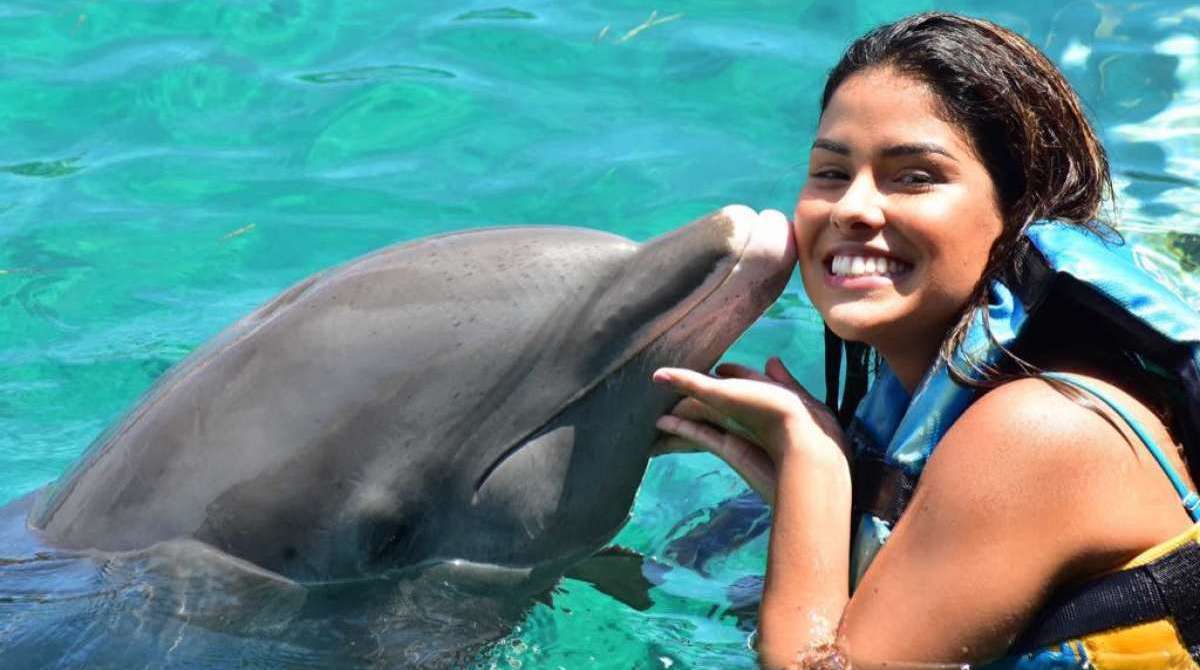 Munik Nunes est&aacute; em Canc&uacute;n curtindo f&eacute;rias 