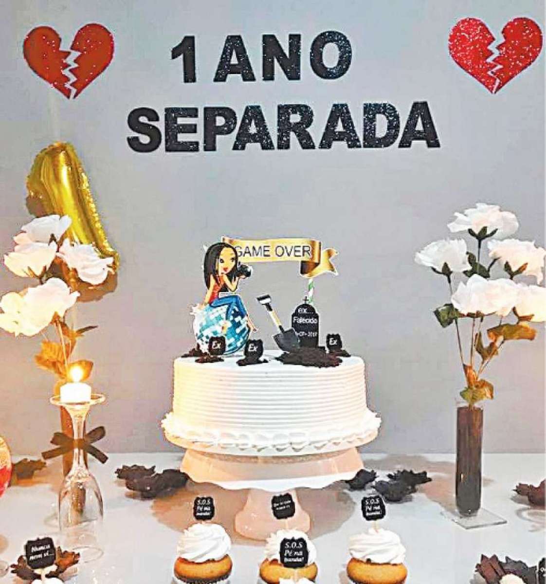 Ex-marido ficou revoltado ao saber de festa e agrediu mulher - Reprodução Facebook