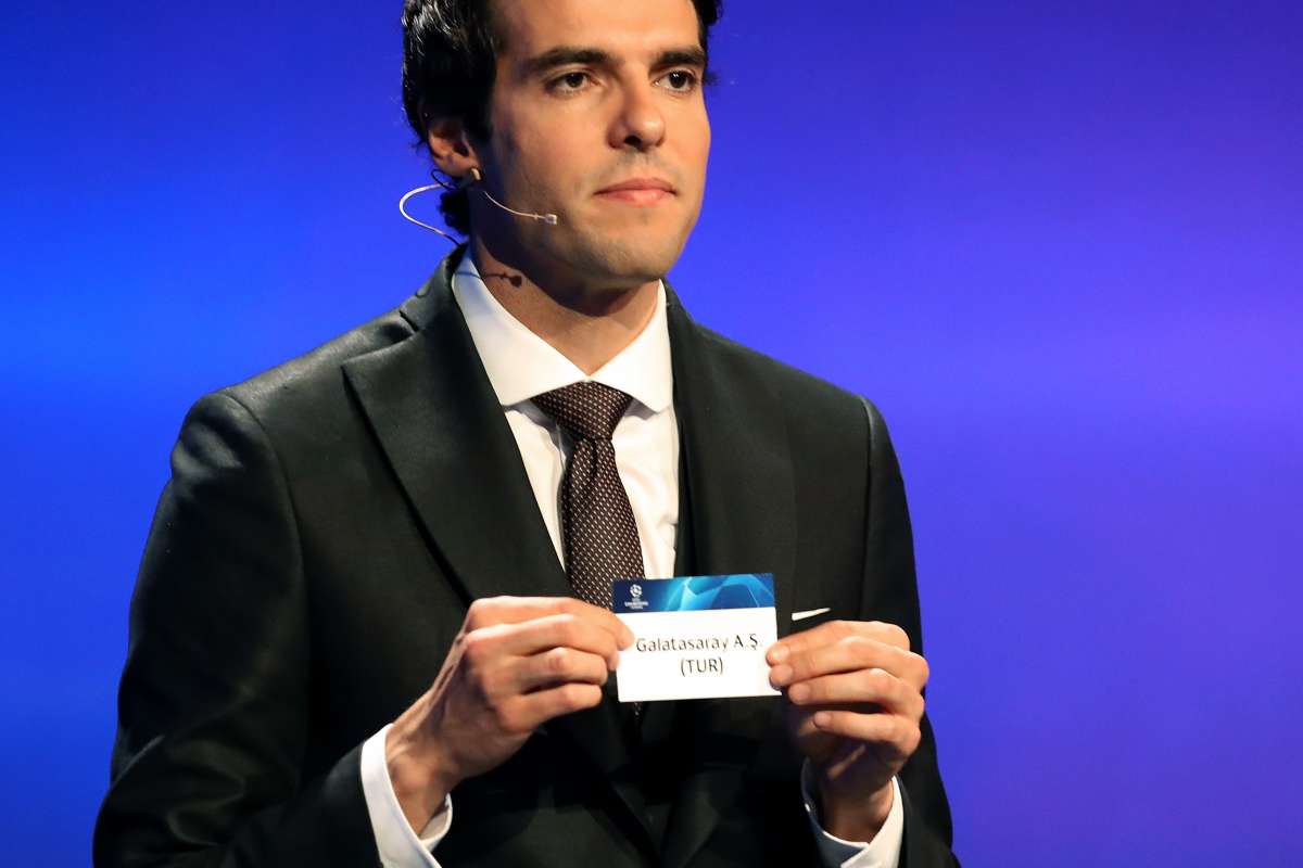 Brasileiro Kaká participou de sorteio - AFO