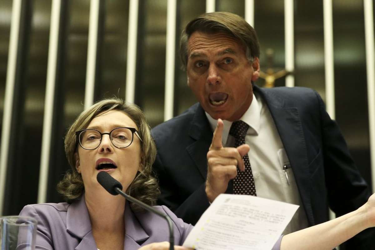 Bolsonaro e Maria do Rosário se enfrentam na Justiça em processo de injúria e apologia ao crime de estupro - Marcelo Camargo / Agência Brasil
