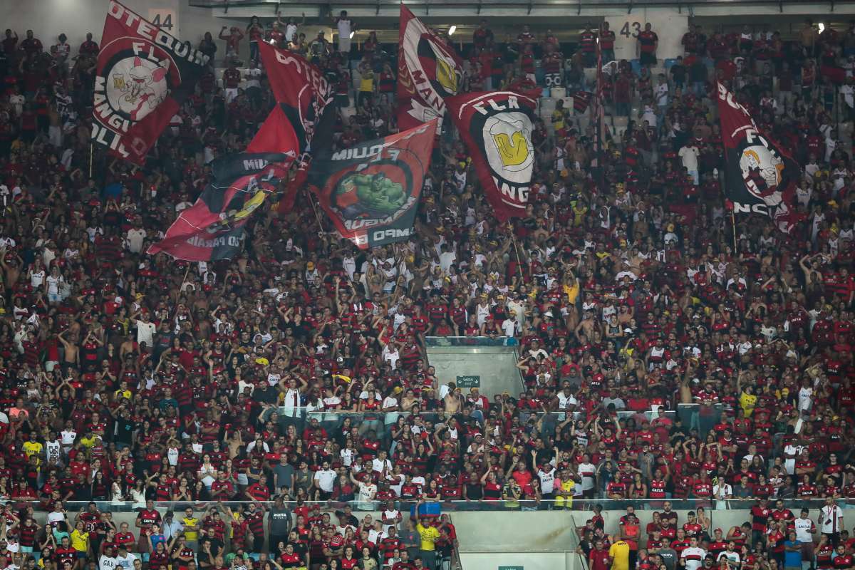 Torcida do Flamengo no Maracanã