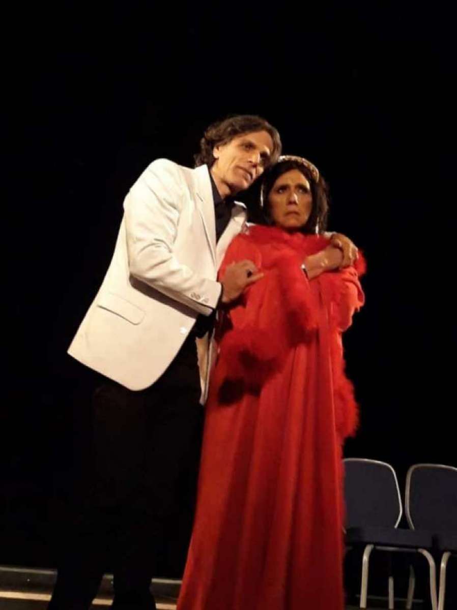 Rita Cadillac no espetáculo 'Luz Del Fuego'