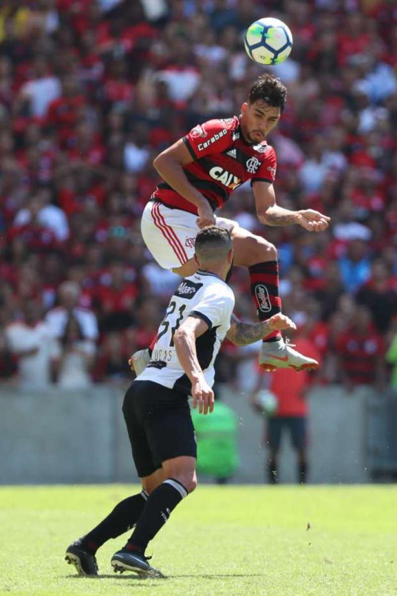Rio, 02/09/2018. O jogador Piris durante a partida entre Flamengo x Ceará no Estadio Jornalista Mário Filho (Maracanã), válida pele 22ª Rodada do Campeonato Brasileiro. Foto - Gilvan de Souza / Flamengo