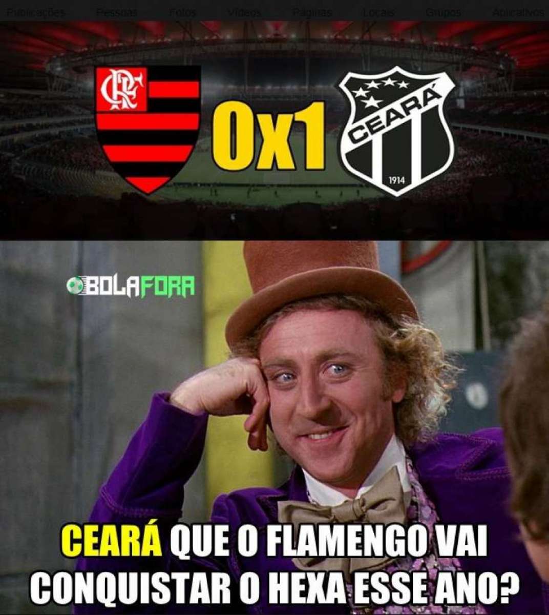 Derrota Para O Cear Faz Rivais Tirarem Onda Com O Flamengo Na Internet Flamengo O Dia