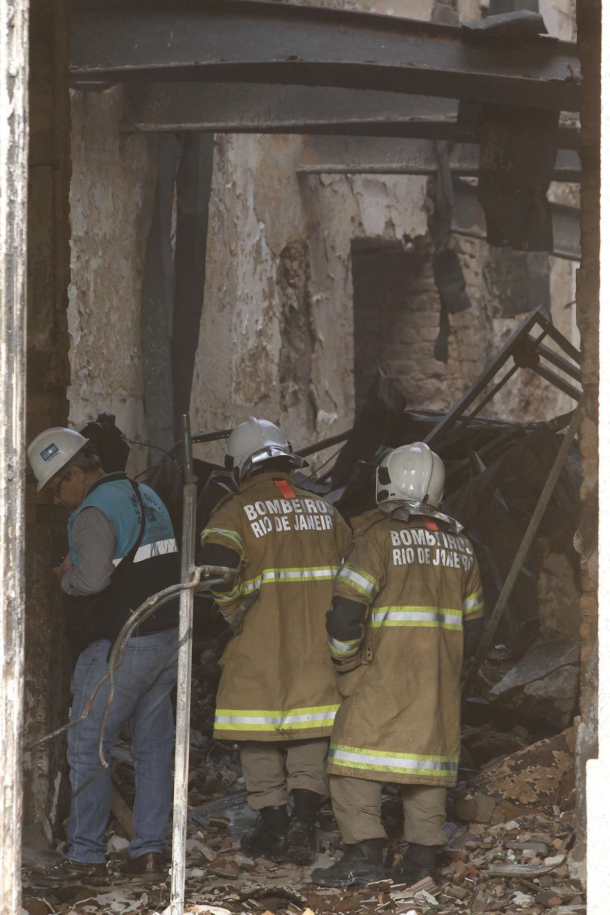 2018-09-03 - suíte do Incêndio que destruiu acervo e grande do prédio do Museu Nacional da Quinta da Boavista, em São Cristovão, Rio de Janeiro, Brasil. Foto de Alexandre Brum - CIDADE POLICIA INCÊNDIO FOGO BRAZIL CULTURA EDUCAÇÃO