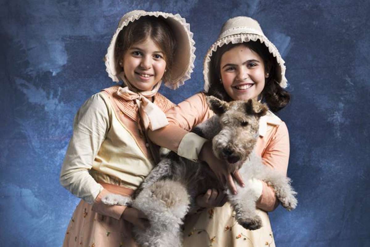 O cãozinho Pirata é destaque na novela 'O Tempo Não Para' - Divulgação / TV Globo