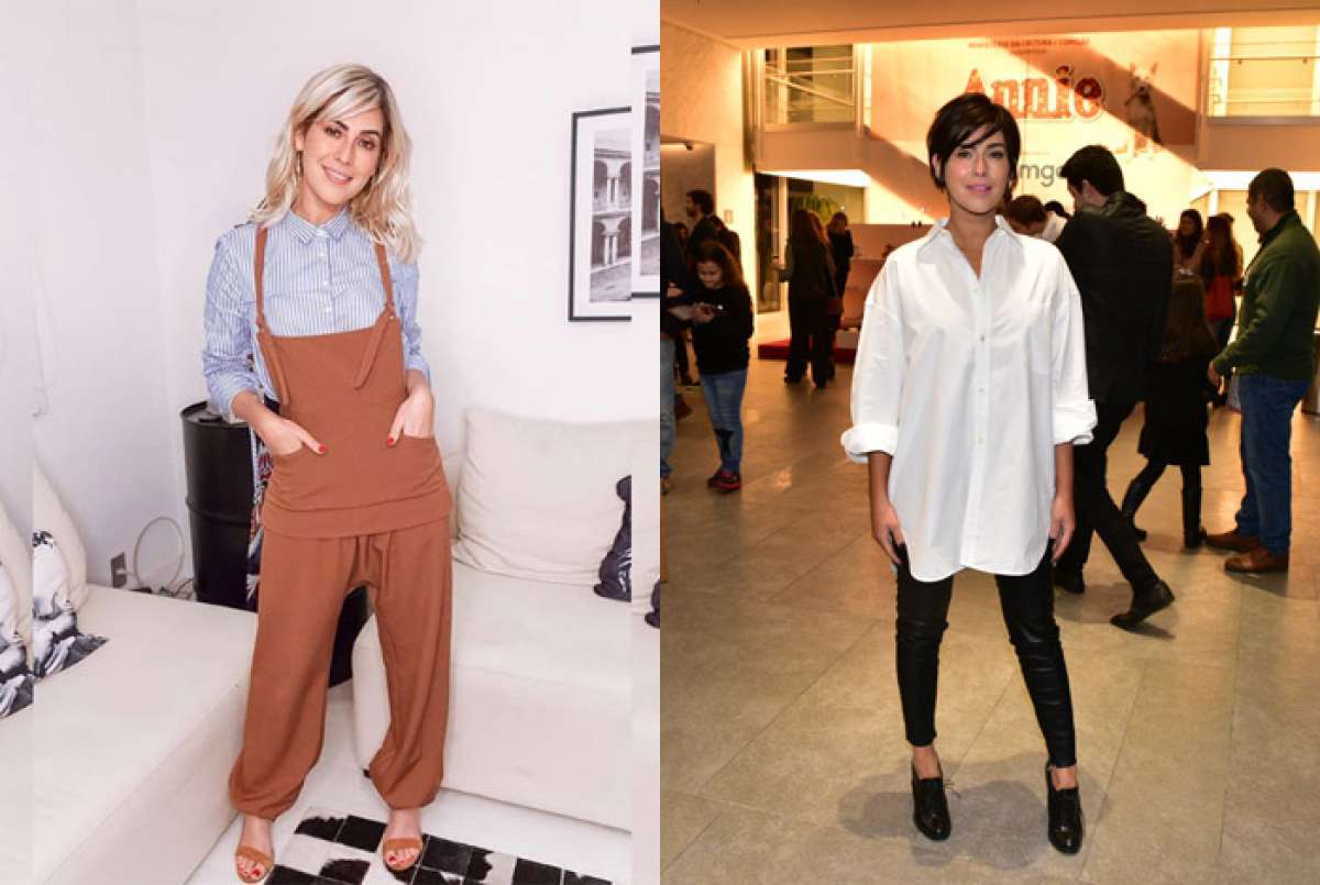 Fernanda Paes Leme abandonou o cabelo louro e voltou a ser morena - Reprodução Internet / Ag. News