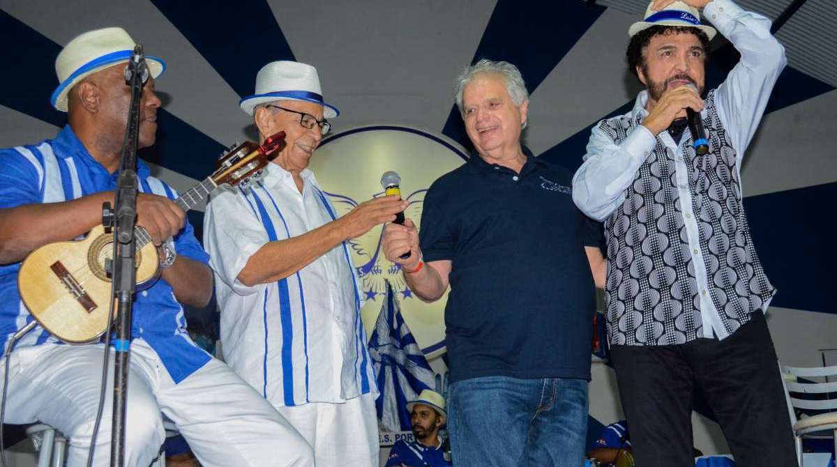 Cantor Luiz Ayrão vai desfilar na Portela no Carnaval 2019
