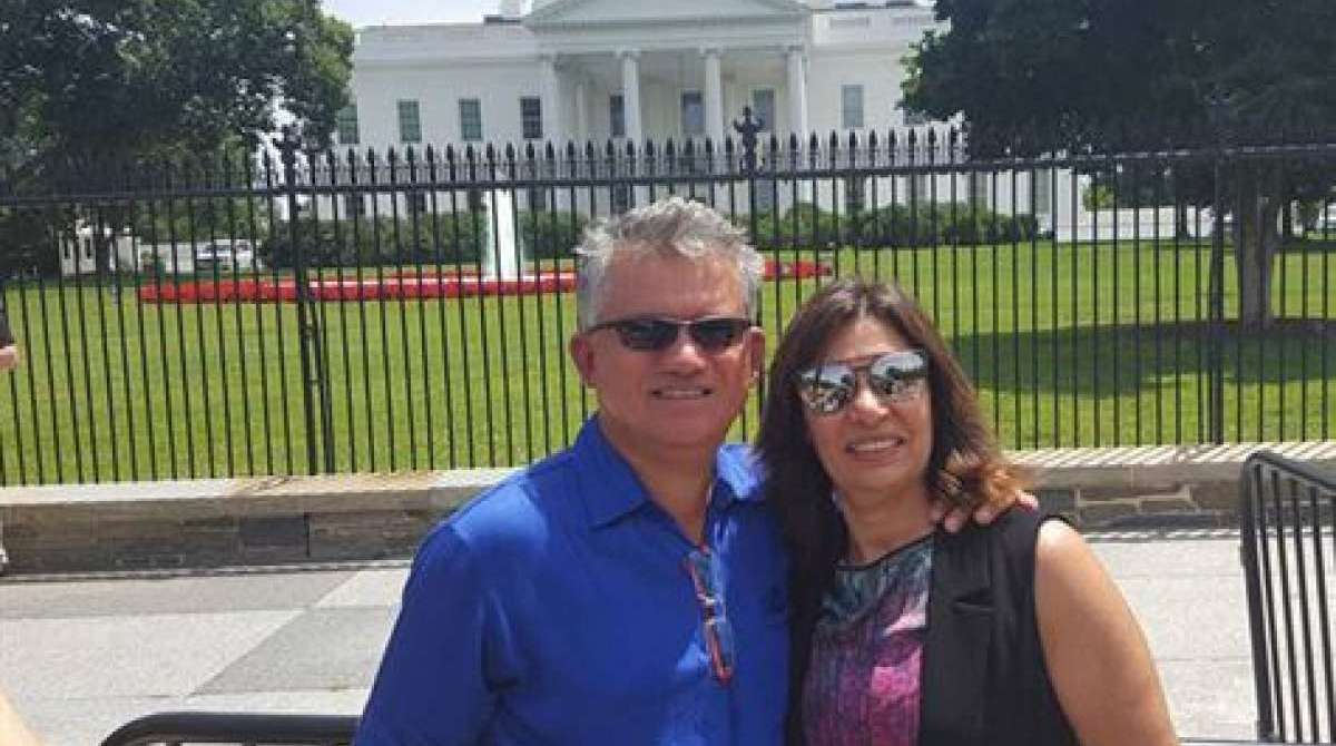 Jussara e Genirson, viúva fez registro de ocorrência por desaparecimento de marido