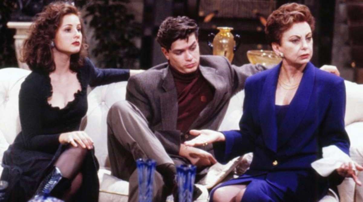 Beatriz Segall, Daniela Camargo e Fábio Assunção em Sonho Meu, 1993.