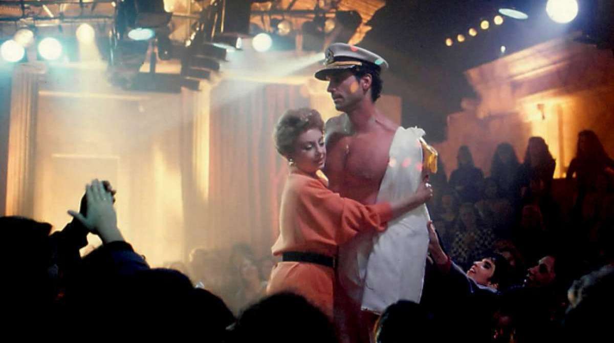 Beatriz Segall e Victor Fasano em De Corpo e Alma, 1992.