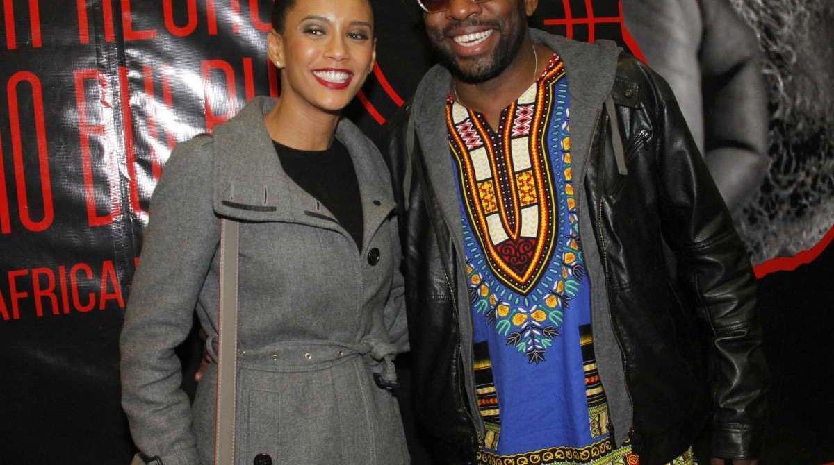 04/09/2018 - AG&Ecirc;NCIA DE NOT&icirc;CIAS - PARCEIRO - Ta&iacute;s Ara&uacute;jo e L&aacute;zaro Ramos na pre-estreia do filme Bando, de L&aacute;zaro Ramos e Thiago Gomes, no Cine Odeon, no Centro do Rio, durante o Encontro de Cinema Negro Z&oacute;zimo Bulbul, na noite de ter&ccedil;a-feira (4) - Foto: Onofre Veras/Parceiro/Ag&ecirc;ncia O Dia