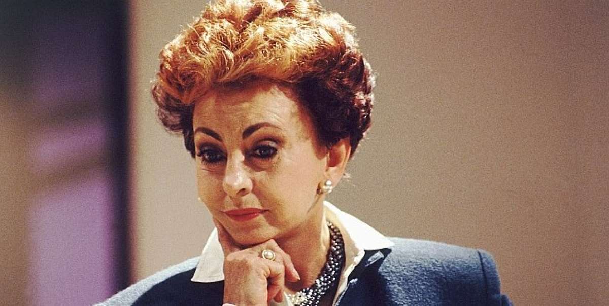 Beatriz Sagall interpretando a vilã Odete Roitman na novela Vale Tudo