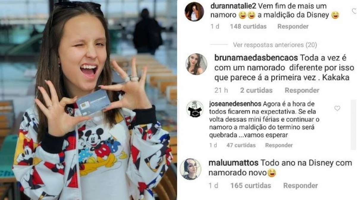 Fãs ironizam Larissa Manoela: 'Cada ano com um namorado diferente'