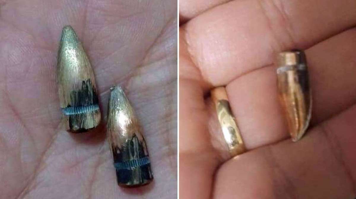 Cápsulas foram encontradas por moradores
