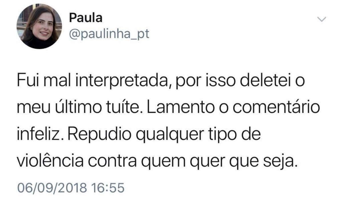 Assessora de Dilma comenta atentado a Bolsonaro