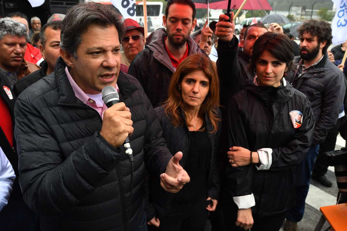 Fernando Haddad - NELSON ALMEIDA / AFP