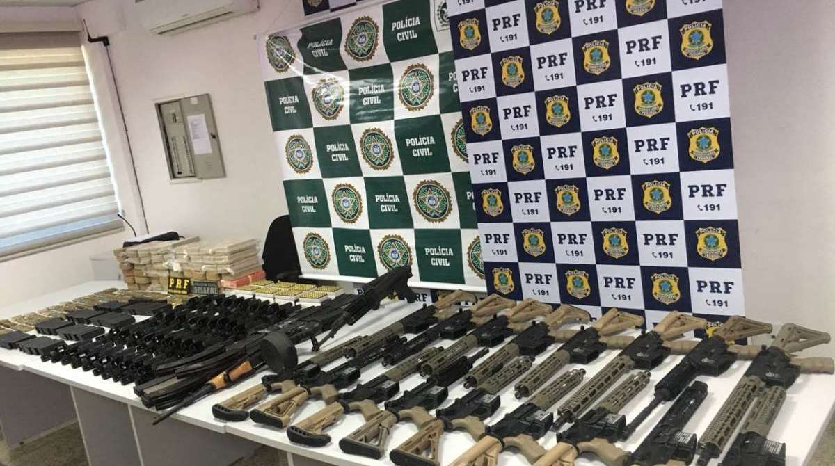 Material apreendido com militar do Exército em janeiro deste ano