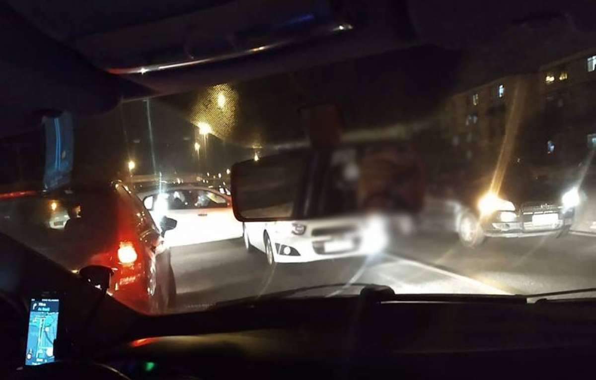 Motorista e passageiros ficaram assustados