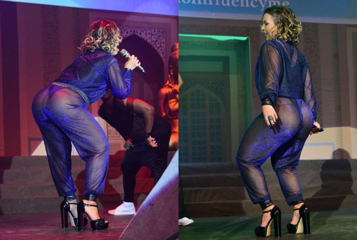 Valesca Popozuda faz show em São Paulo na noite desta quarta-feira