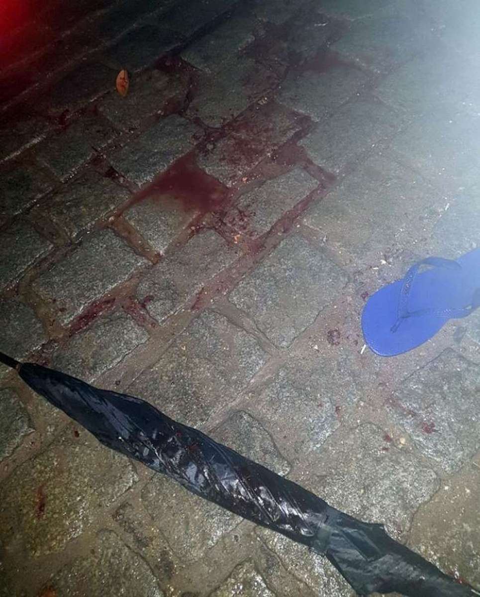 A v&iacute;tima foi atingida na Ladeira Ary Barroso