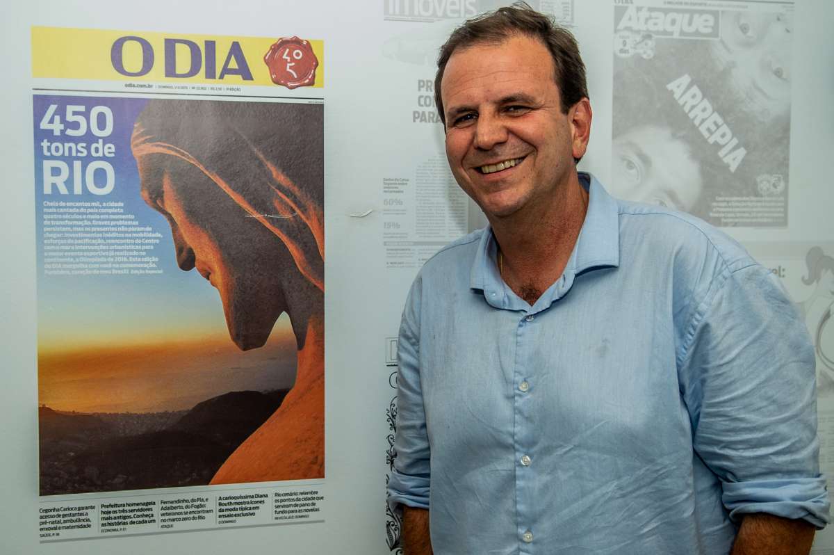 Eduardo Paes - Armando Paiva / Agência O Dia