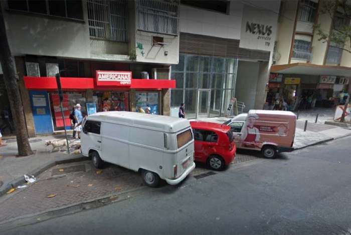 Filial das Lojas Americanas, na Rua Marquês de Abrantes, no Flamengo 