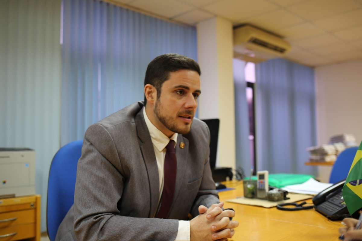 Caio Figueiredo, gerente da Gerência Centro do INSS