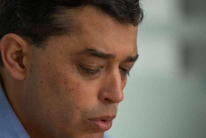 Rio,20/09/2018 - Entrevista Indio da Costa - O candidato ao Governo do Estado Indio da Costa durante entrevista na reda;cÃ£o do jornal O Dia, Rio de Janeiro.Foto: Armando Paiva/ AgÃªncia O Dia  Rio de Janeiro, Cidade, Politica, Indio da Costa, EleiÃ§Ãµes