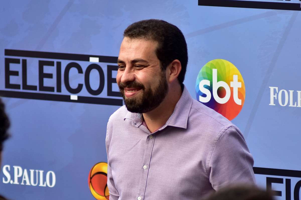 Guilherme Boulos, candidato &agrave; prefeitura de S&atilde;o Paulo - Eduardo Carmim/Parceiro/Ag&ecirc;ncia O Dia