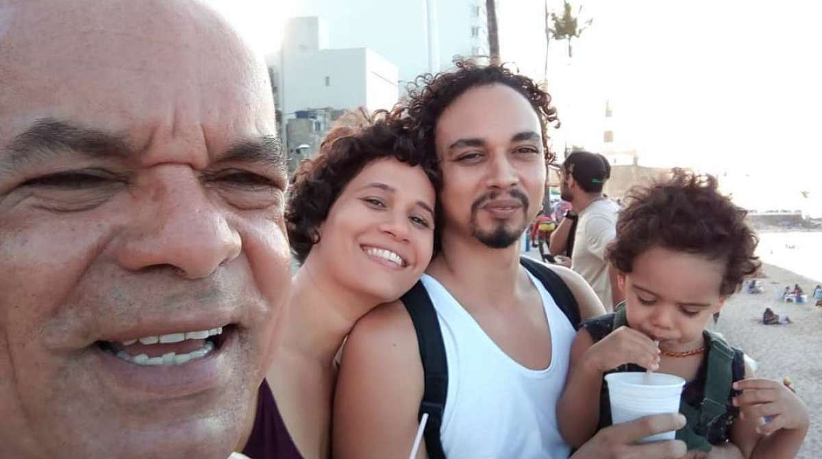 Narcival Rubens e Hugo Moura nos bastidores de 'Segundo Sol'