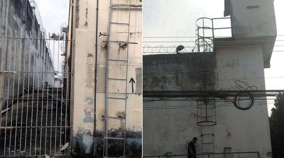 Eles deixaram pertences pessoais para trás