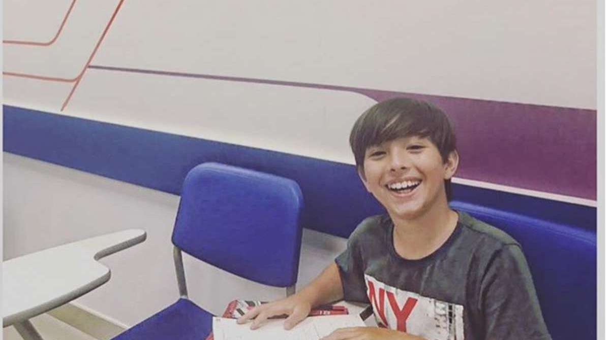 Gabriel Palhares concilia as gravações com o aprendizado de outra língua