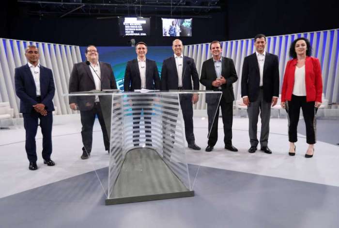 Candidatos ao governo do estado participaram do último debate na TV Candidatos ao governo do estado participaram do último debate na TV