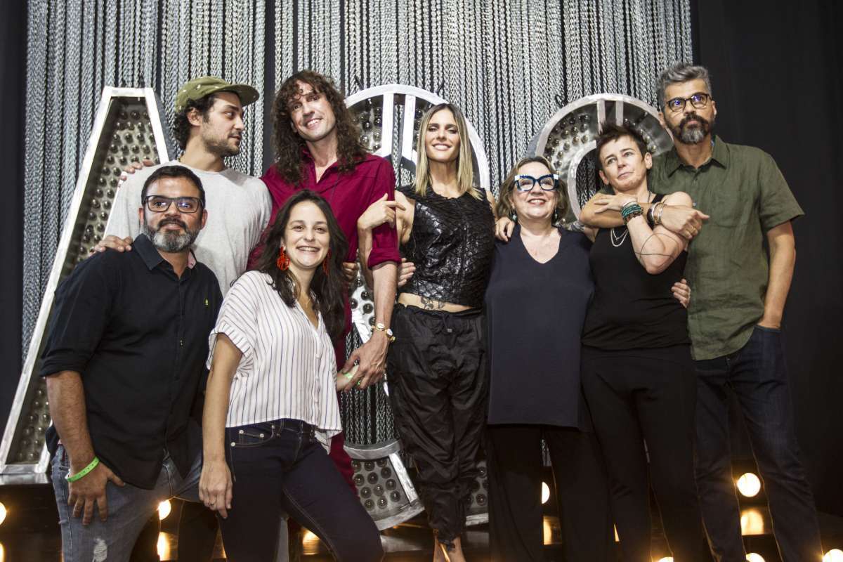 Coletiva de lancamento da nova temporada Amor e Sexo - Figurinista Dudu Bertholini. Rj, 02 de outubro.