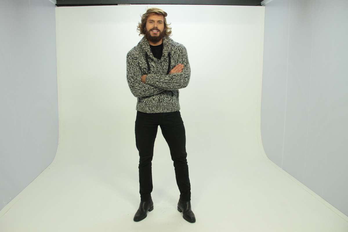 Ligia Mendes e Franklin David, apresentadores do 'Tricotando', da RedeTV!