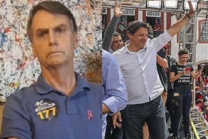 Considerando-se apenas os votos vÃ¡lidos, excluindo-se brancos, nulos e indecisos, Bolsonaro tem 39%, contra 25% de Haddad 