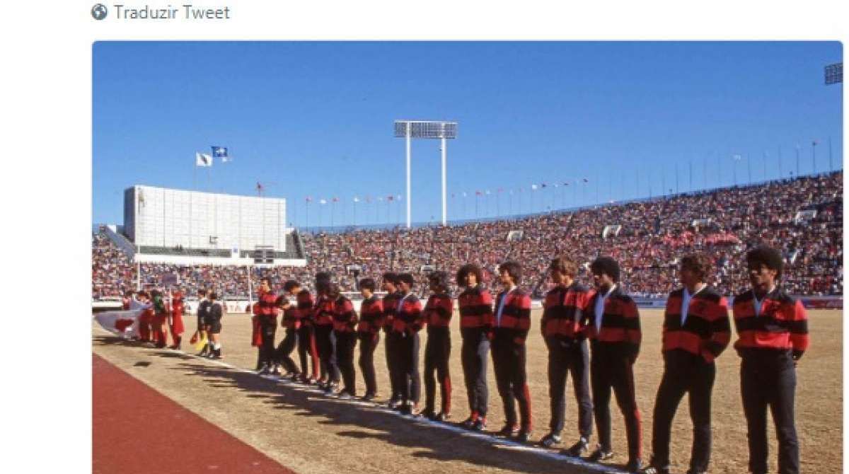 Imagens inéditas do Flamengo campeão mundial de 1981