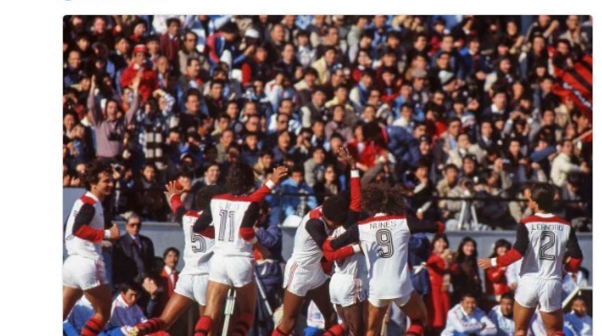 Imagens in&eacute;ditas do Flamengo campe&atilde;o mundial de 1981