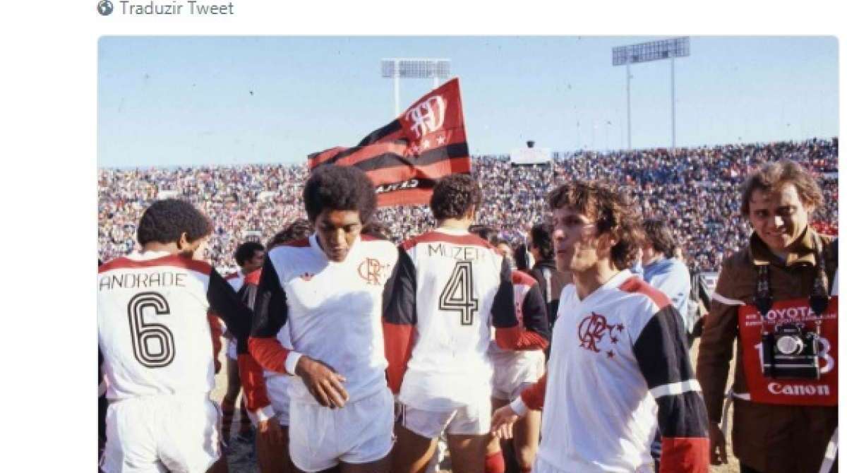 Imagens inéditas do Flamengo campeão mundial de 1981