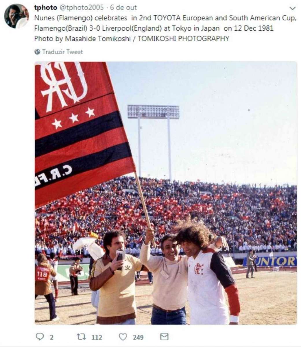 Imagens inéditas do Flamengo campeão mundial de 1981