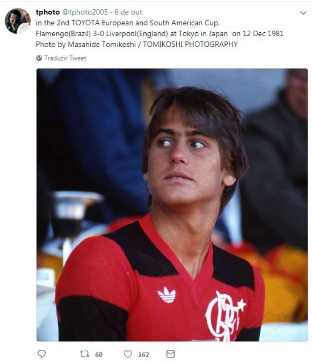 Fotos in&eacute;ditas do Mundial do Flamengo em 1981