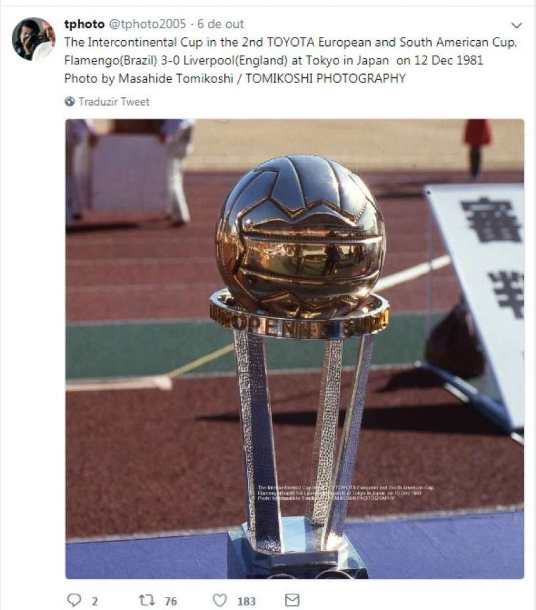 Fotos in&eacute;ditas do Mundial do Flamengo em 1981