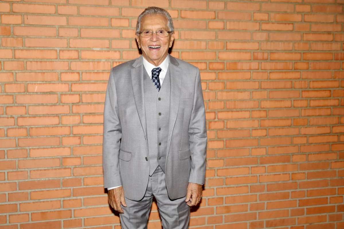 O apresentador Carlos Alberto de Nóbrega