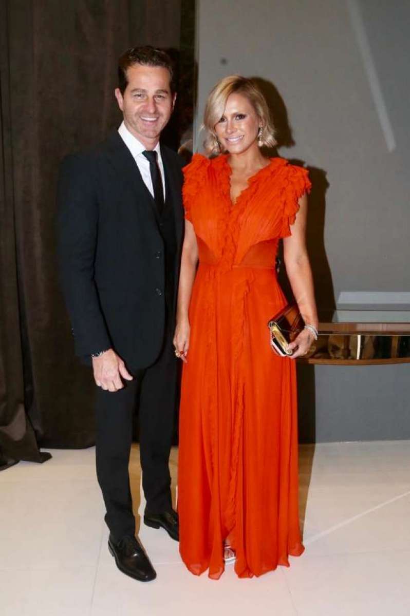 A jornalista Mônica Salgado e o marido Afonso Nigro